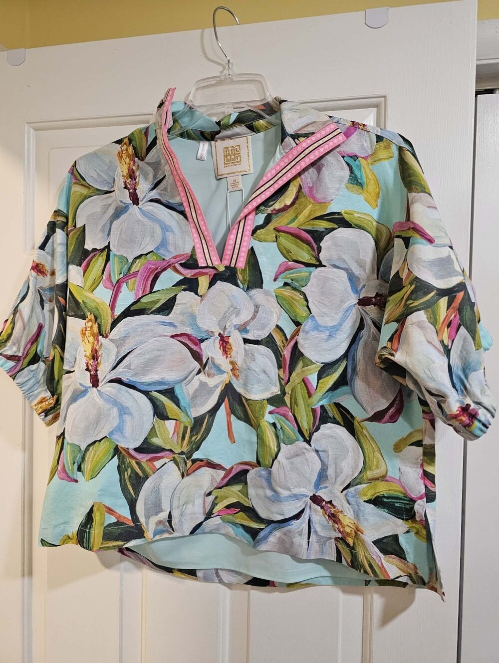 Emily McCarthy Magnolia Poppy Top